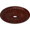 Ekena Millwork Tomango Egg & Dart Medallion (Canopies up to 6 3/4"), 27 7/8"OD x 3 7/8"ID x 2 1/2"P, Mahogany CM27TOBMF - alternate 4